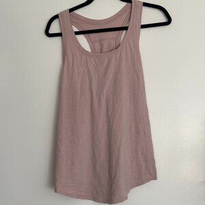 Lululemon Mauve Muted Soft Pink Flowy Racerback Tank